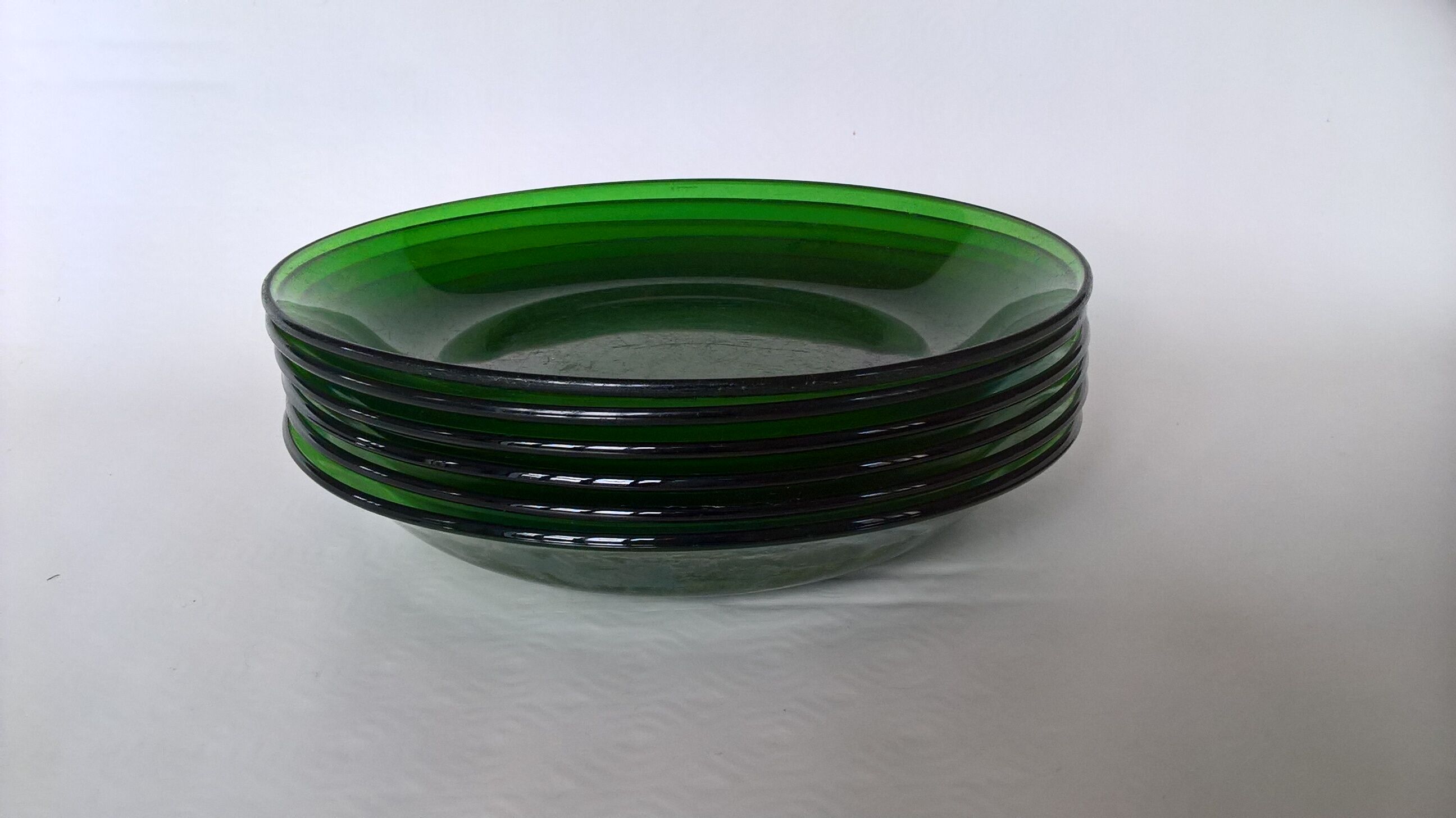 Lot of 6 hollow plates Vereco