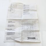 Pair of Buco wall lights designed by Claudio Dini for Artemide in 1974