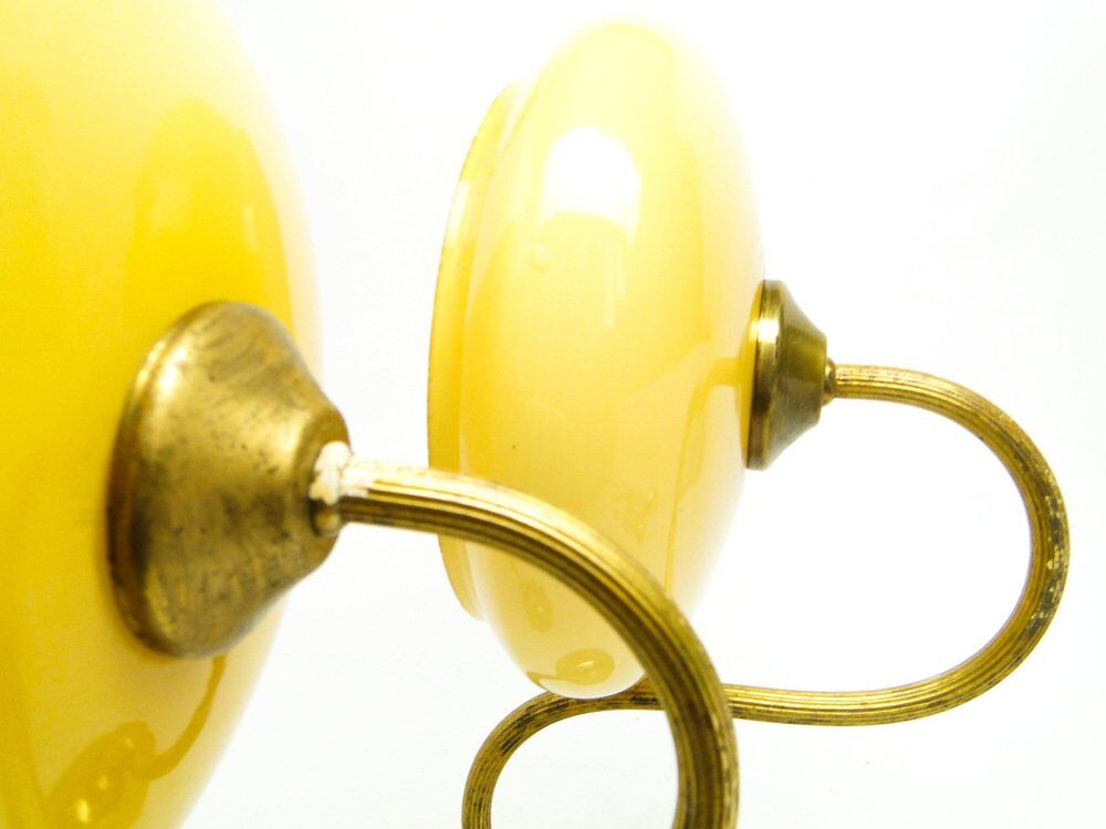 Art Deco sconces, Poland, 1950s, set of 2