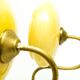 Art Deco sconces, Poland, 1950s, set of 2
