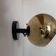 Paire d'applique vintage orientable, laiton, France 1970