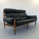 Sofa and Pouffe by E. Merthen, Ire Møbler, Sweden, 1960s