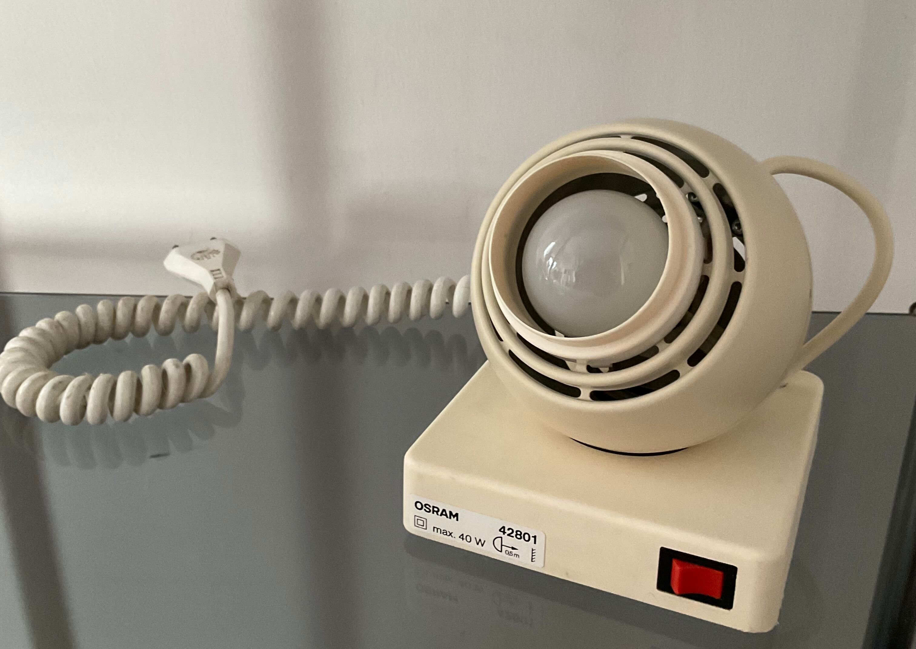 Schlagheck Schultes lamp for Osram from the 70s