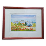 Watercolor Poppies jl Honnet