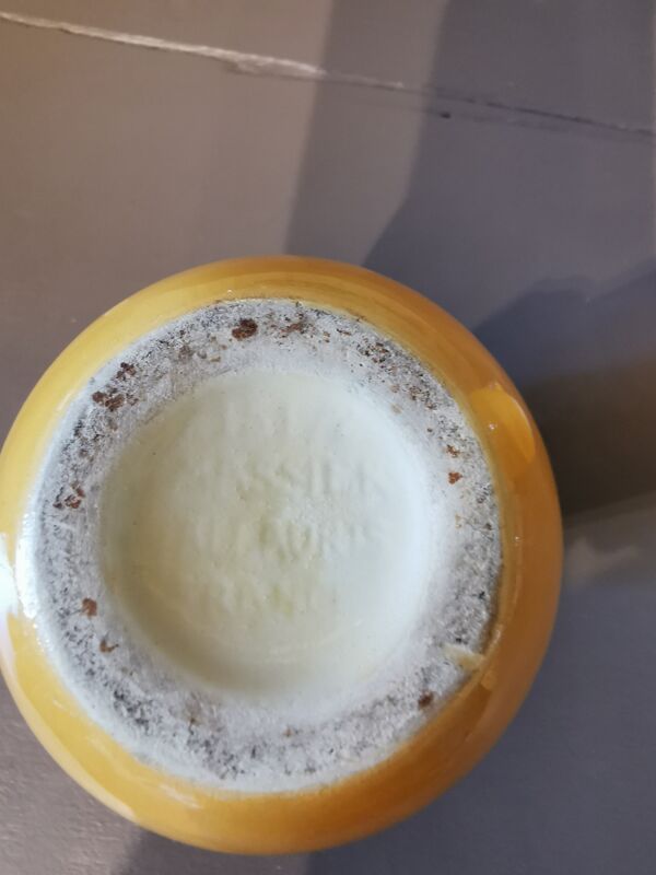 Paire de vases vintage massier vallauris