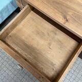 Old restored toilet cabinet