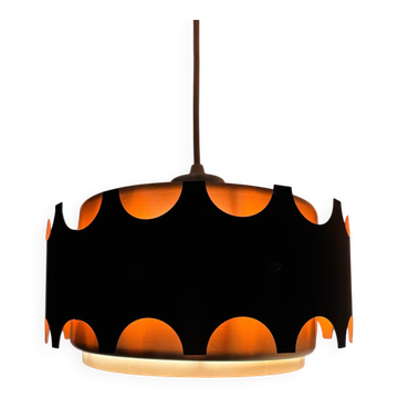 Suspension design 1960s black and copper