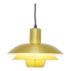 Golden Belux lamp, Denmark, 1970s