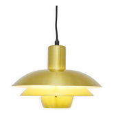 Golden Belux lamp, Denmark, 1970s