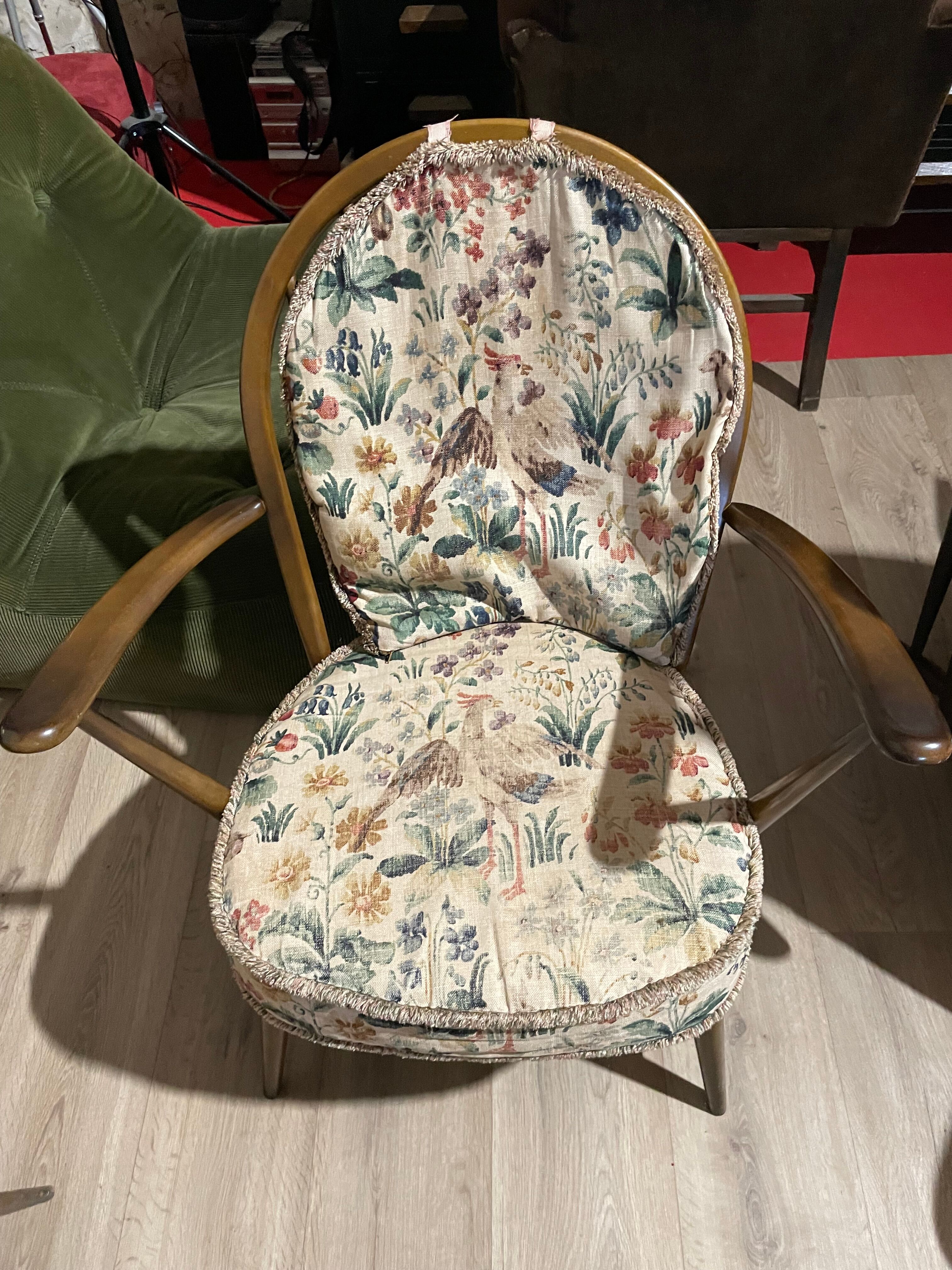 English vintage armchair by Luigi Ercolani for ercol 1950/60