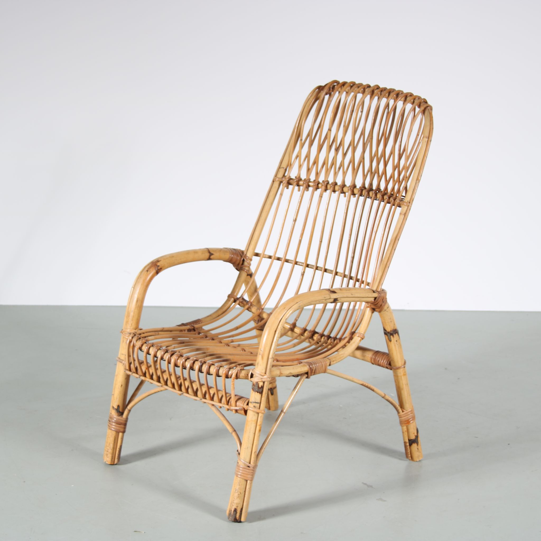 1950s “French Riviera” Chair by Franco Albini, Italy