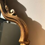 Gilded mirror louis XV H style:82cm
