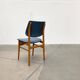 Ensemble de chaises en bois de style mi-siècle