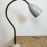Grey Industrial Gooseneck Table Lamp from Philips, 1960s