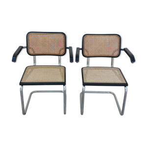 Paire de fauteuils marcel