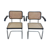 Pair of armchairs Marcel Breuer b64 cesca Italy