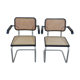 Paire de fauteuils Marcel Breuer b64 cesca Italy