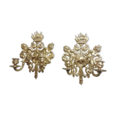 Bronze sconces