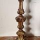 Antique gilded wooden candelabrum Louis XIV - 18th century