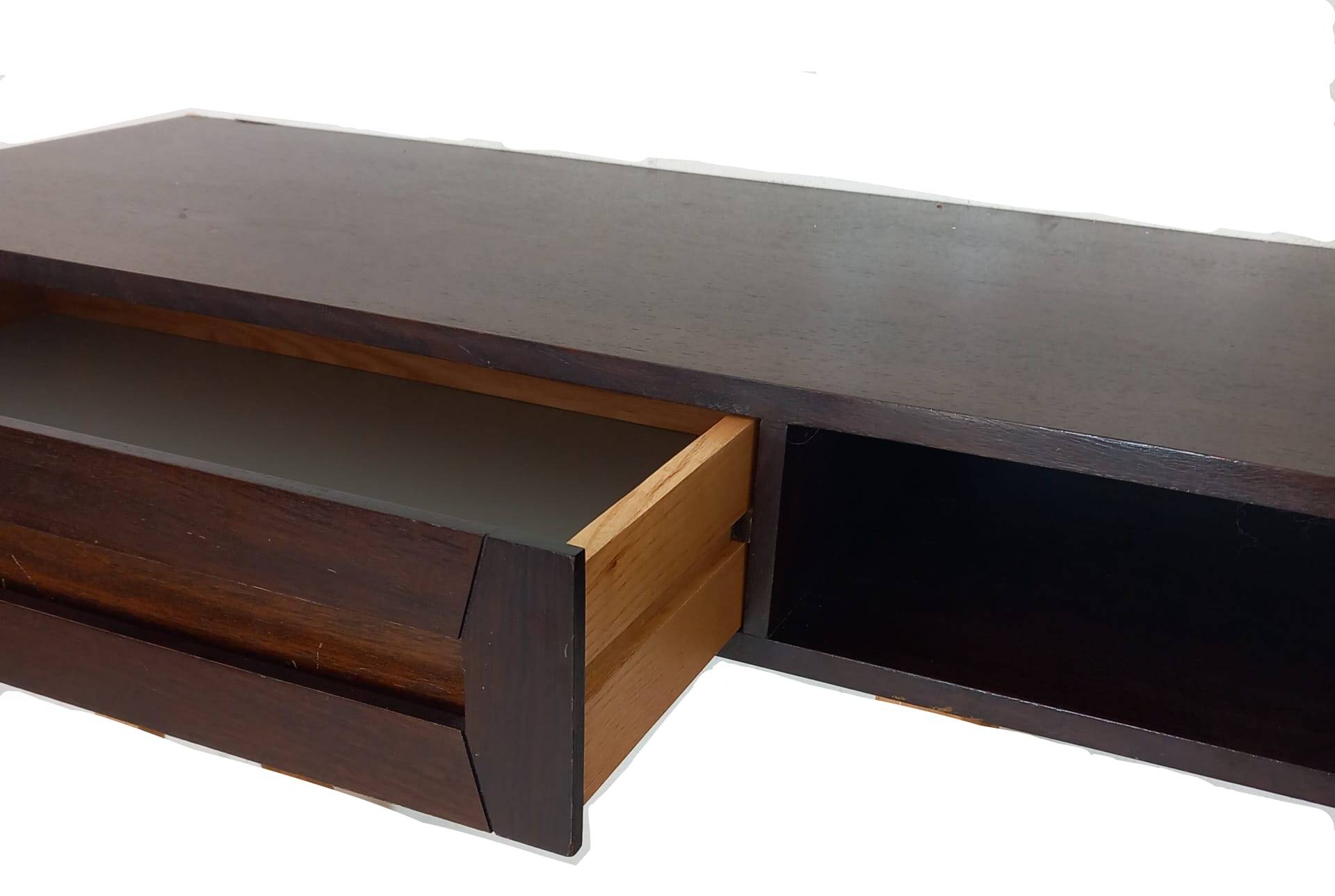 Vintage Entryway Set – Wall Console & Mirror, 1960s