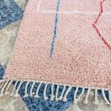 Handmade traditional natural wool rug size 200x300cm