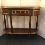 Louis XVI-style mahogany console
