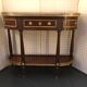 Louis XVI-style mahogany console