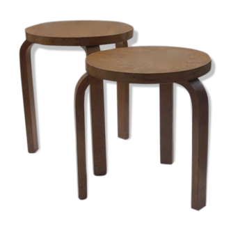 Stools by Alvar Aalto