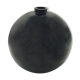 Black vase