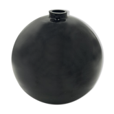 Black vase