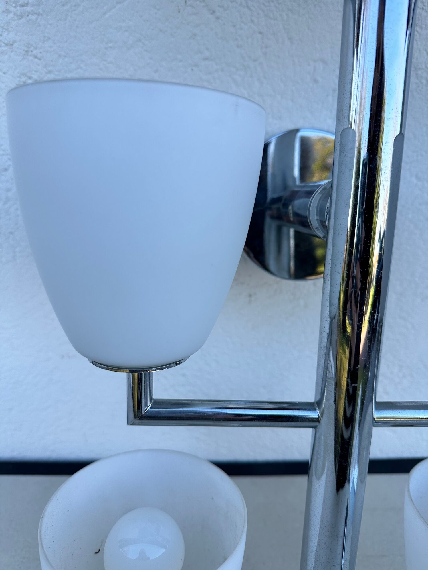 Pair of wall sconces 006/8 Fontana Arte