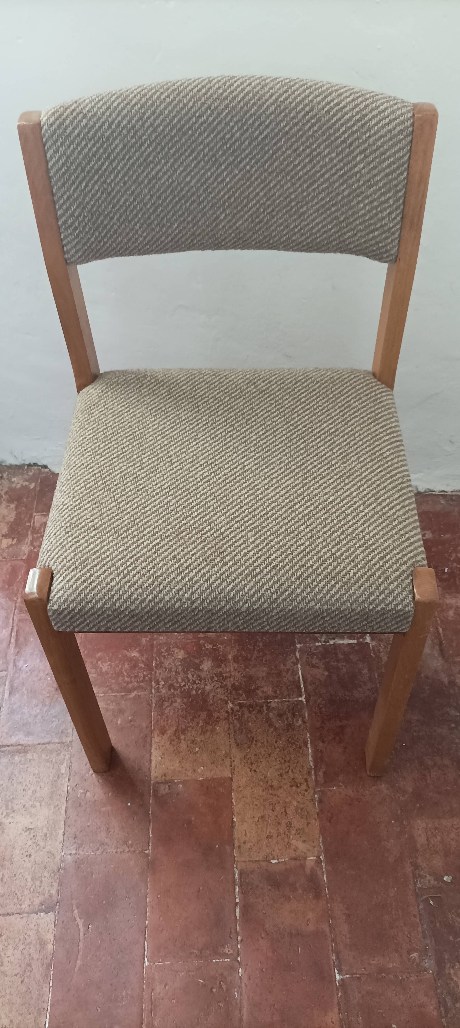 Set de 4 chaises baumann année 1970