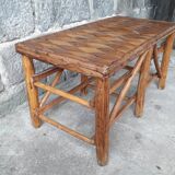 Rustic bench