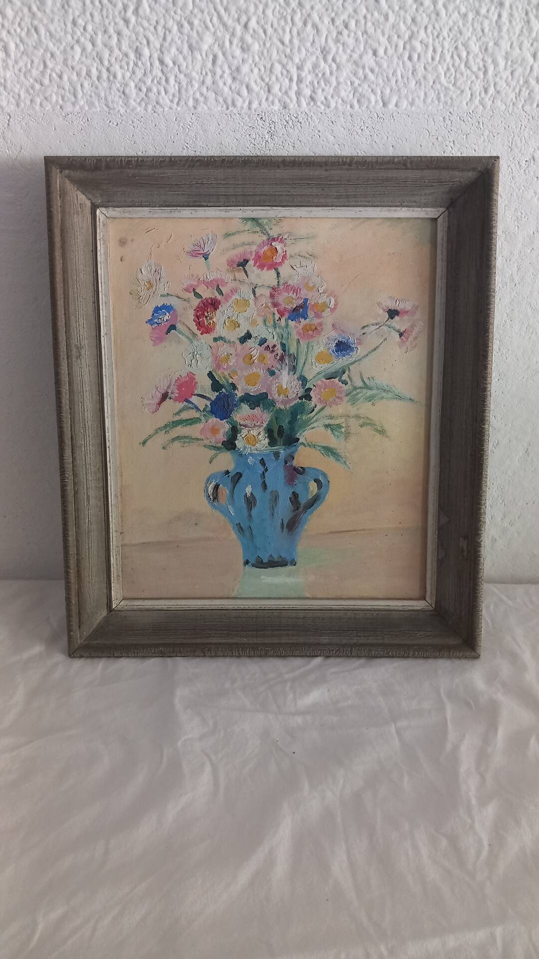 Vintage Still Life – Flower Bouquet - Daler Board Panel 1950