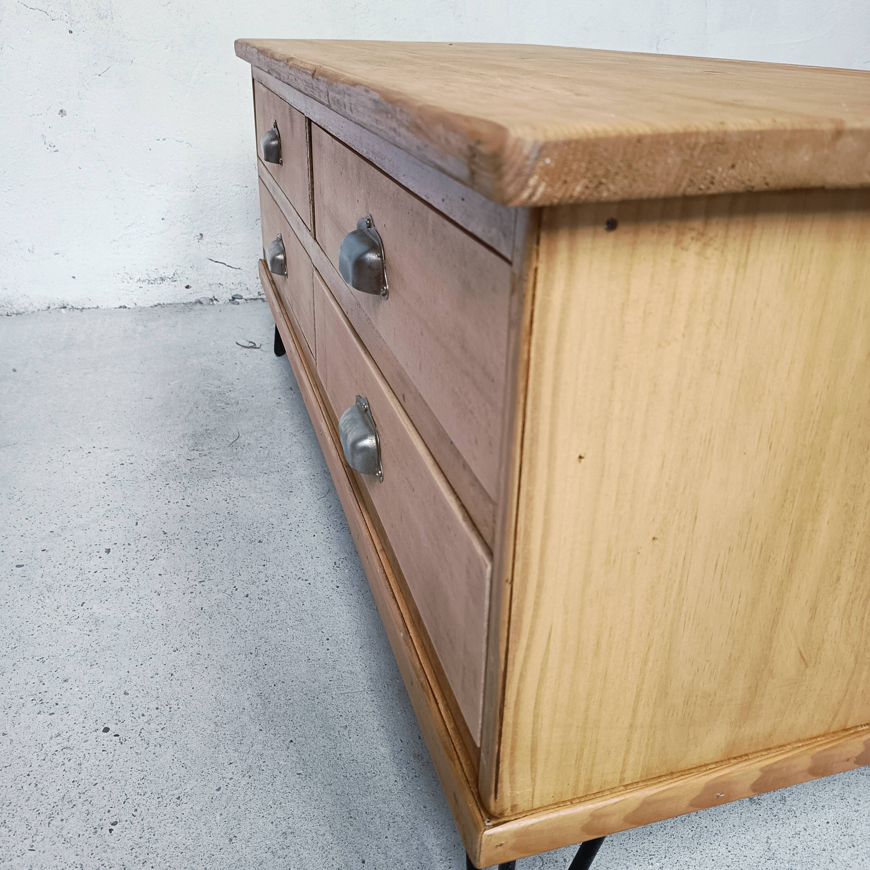 Industrial low cabinet