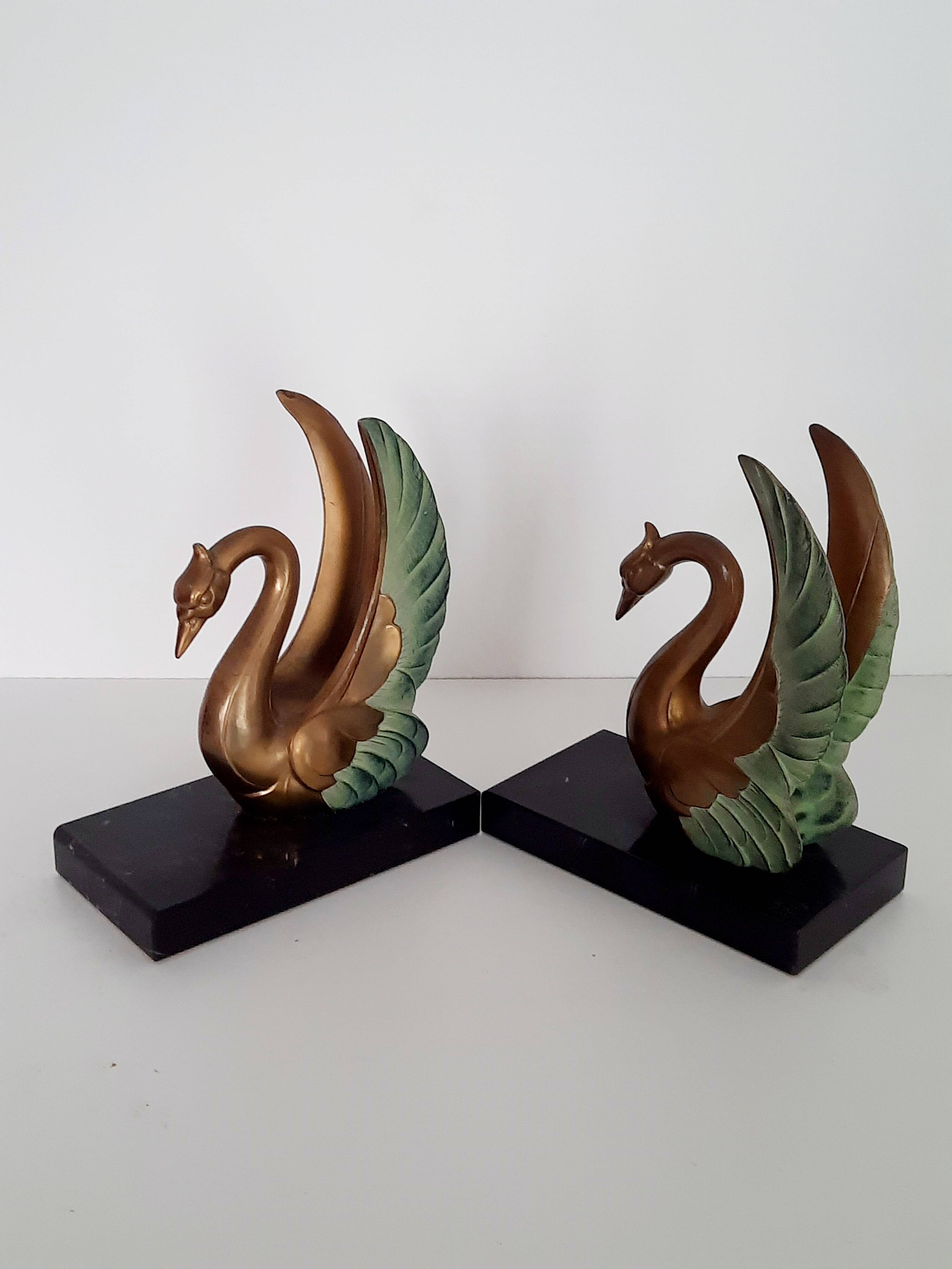 Pair of Art Deco bookends