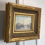 Oil on canvas signed " f.nicoli "