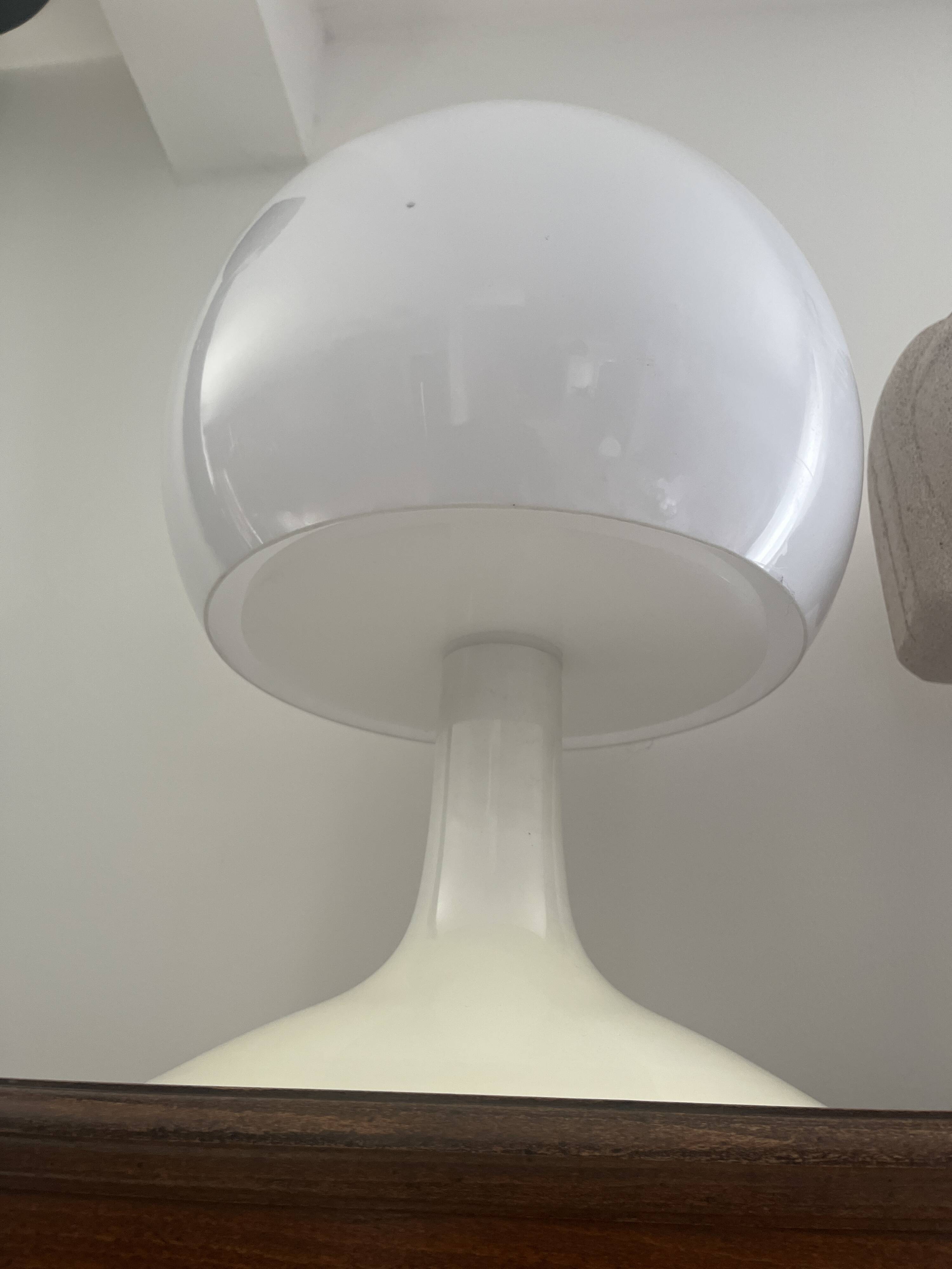 lampe champignon design des années 70