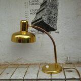 golden desk lamp by josef brumberg sundern (jbs) from the 60s