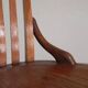 Oak office chair, workshop chair, adjustable height, 1930s