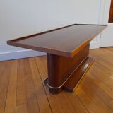 Art deco mahogany lounge table