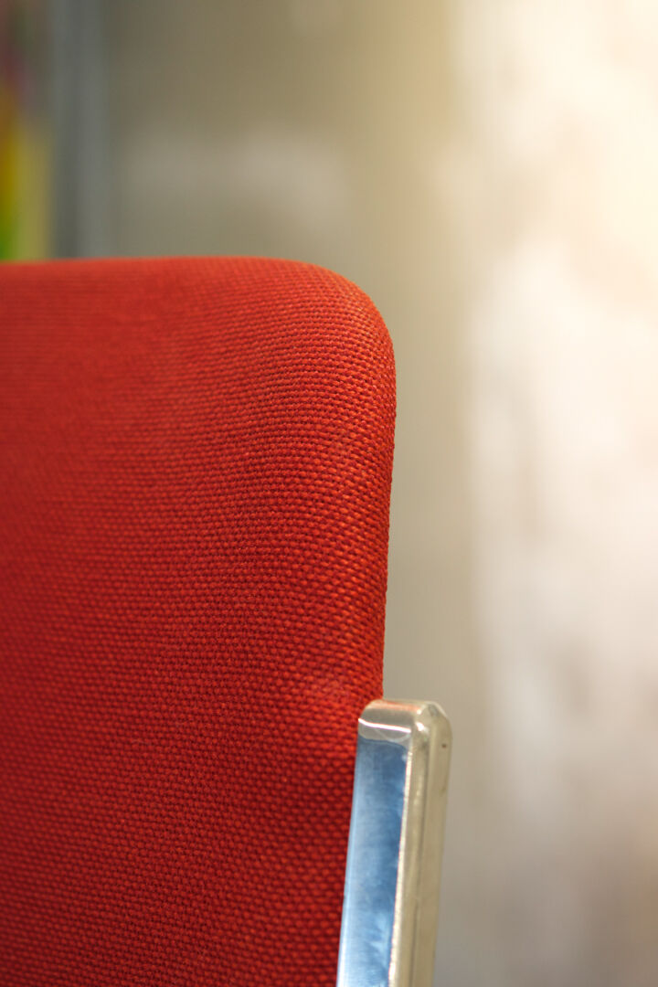 Set of ten Piretti chairs for Castelli publishing house