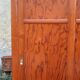 Vintage wardrobe with sliding door