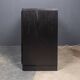 Antique 20thc italian ebonised chest of drawers with display top c.1930