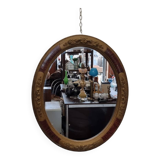 Miroir ovale vintage