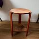 Art Deco exotic wood side table