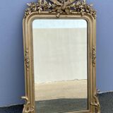 Napoleon III mirror with bird pediment 112 x 67