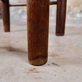 Pair of folk art chairs, France, mid-20th century