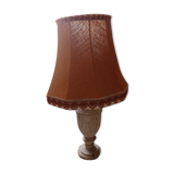 Reconstituted stone lamp