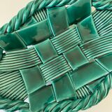 Braided ceramic fruit cup